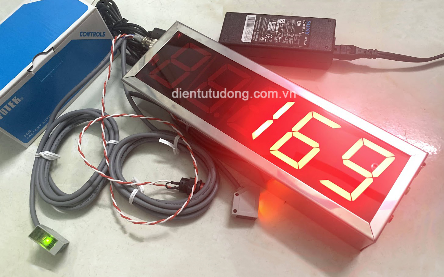 bộ đếm bao 5 số 2 mặt